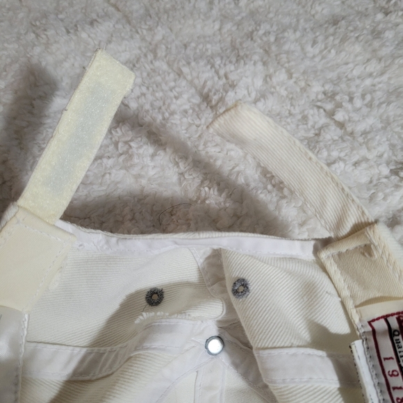 Men's American Needle New York Yankees 90's White w/Gray Velcro Back Adjustable - Picture 10 of 11